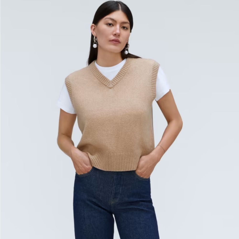 EUC Everlane Cashmere Vest